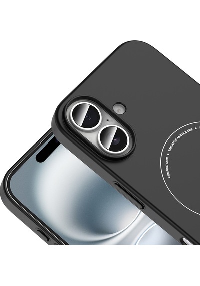 İphone 17 Kılıf M-safe Şarj Özellikli Kamera Korumalı Ardx Elio Sert Pc Kapak - Lila Çok Renkli