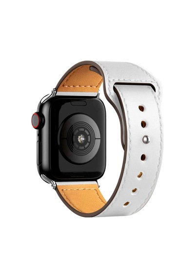 Mey İthalat Watch 42mm Kr415 Luaz Deri Kordon - Beyaz Diğer