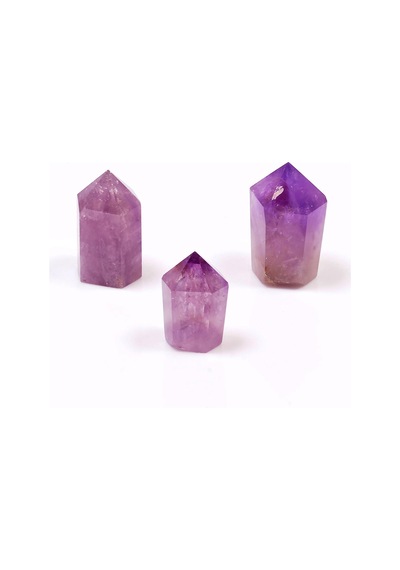Ametist Taşı Kazık Kütle - Küçük Boy 4 Cm