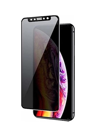 Apple Uyumlu   iPhone Xs Max Hayalet Ekran Koruyucu Tam Kaplayan Gizli Privacy