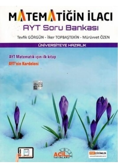 Acil Yayınları Ayt Matematiğin Ilacı Soru Bankası