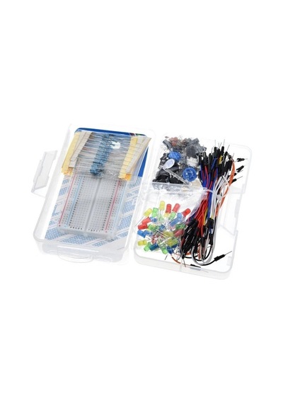 Elektronik Başlangıç Seti Arduino Starter Kit Şeffaf Çantada