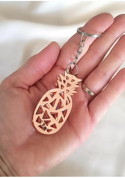 Anahtarlık Ananas Meyve Araba Çanta Cüzdan Süsü Aksesuar