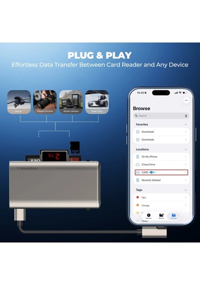 Freewell Pro Card Reader Plus