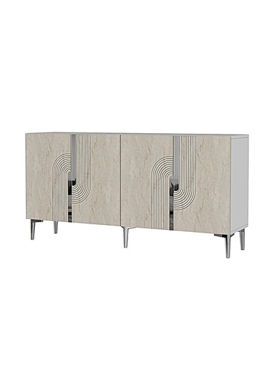 Ka1804bts Meyra180 Konsol, Kahve Köşesi, Tv Sehpası Beyaz-traverten-sılver 180cm Beyaz-traverten-sılver Ka1804bts Meyra180 Konsol, Kahve Köşesi, Tv Sehpası Beyaz-traverten-sılver 180cm Beyaz-traverten-sılver