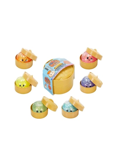 Squıshy Bun Simli Çin Mantısı Büyük Farklı Renk - 1 Adet