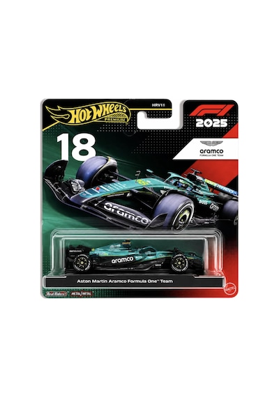 Hot Wheels F1 Aston Martin Aramco Formula One Team Formula 1 18 Çok Renkli