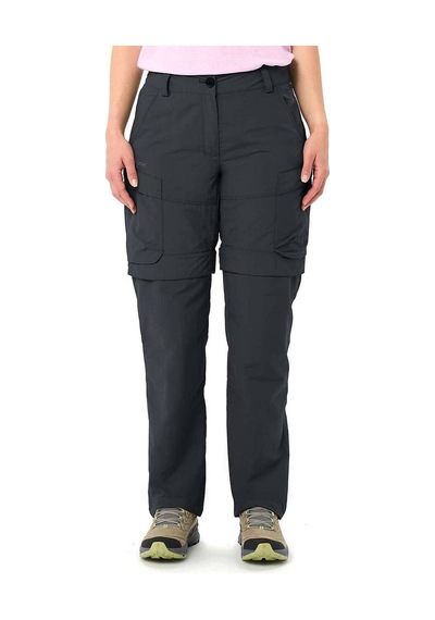 Vaude Neyland Zip-off Kadın Kargo Pantolon 48524 Phantom Black