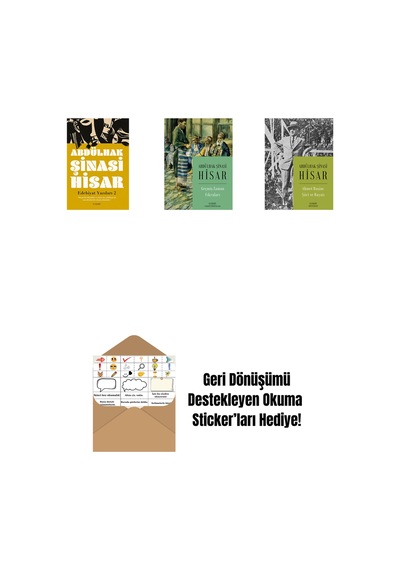 Edebiyat Yazıları 2 + Geçmiş Zaman Fıkraları + Ahmet Haşim: Şiiri Ve Hayatı + Okuma Sticker'ları