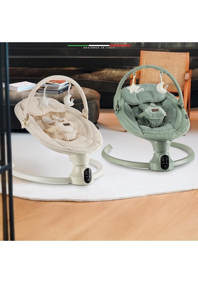 Elele Sette Elektrikli Otomatik Sallanan Ana Kucağı Bej
