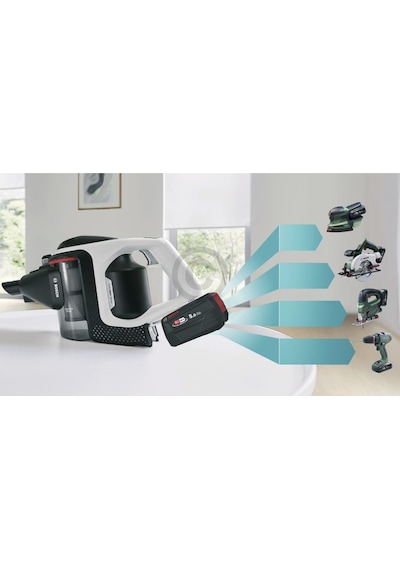 Bosch Uyumlu Unlimited 18V - 5.0 Ah Şarjı Süpürge Bahçe ve El Aletleri İçin Batarya Akü