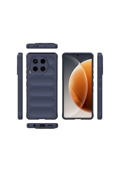 Adige Tecno Camon 30 4g Uyumlu Kılıf Etnik Optimum Silikon Lacivet