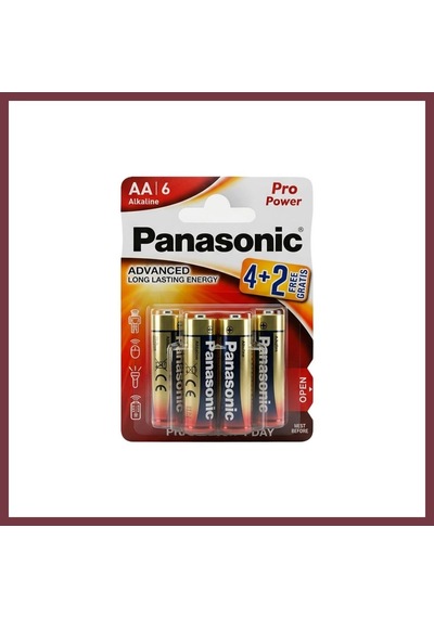 Storeşahin Panasonic 4+2 Alk Pro Power Kalem Pil 1 Adet Shn0720