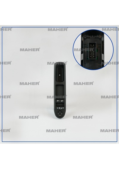 Peugeot 207 / Citroen C3 Cam Açma Düğmesi Sol 6554qc