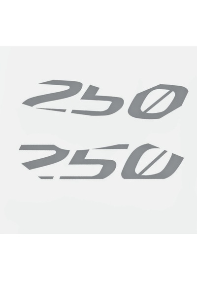250 Sr Orta Şase 250 Sticker Folyo4