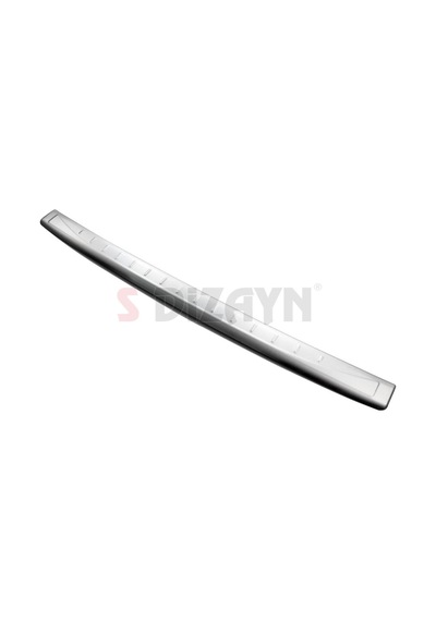 S-Dizayn  Fiat 500 Krom Arka Tampon Eşiği 2007-2012