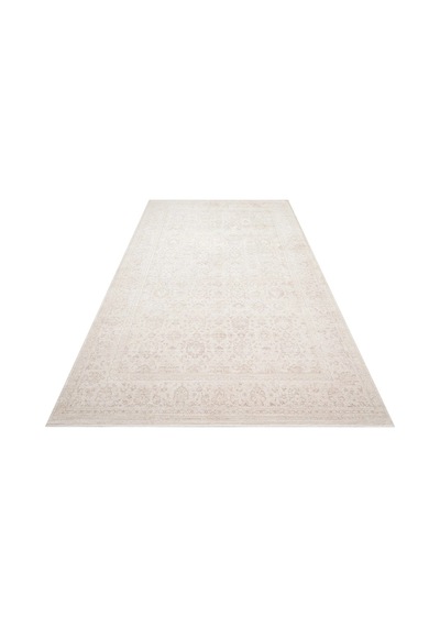 Eko Halı Mahal Mood 02 Beige Cream Polyester Akrilik Klasik Desenli Premium Salon Halısı Bej