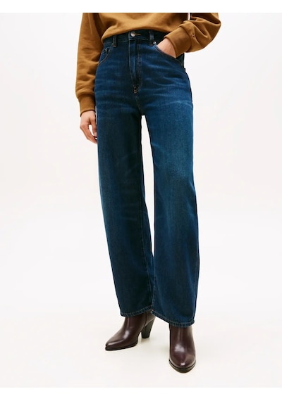 Tommy Hilfiger Dnm Mılo Barrel Rw, 1bk Mavi Kadın Kot Pantolon