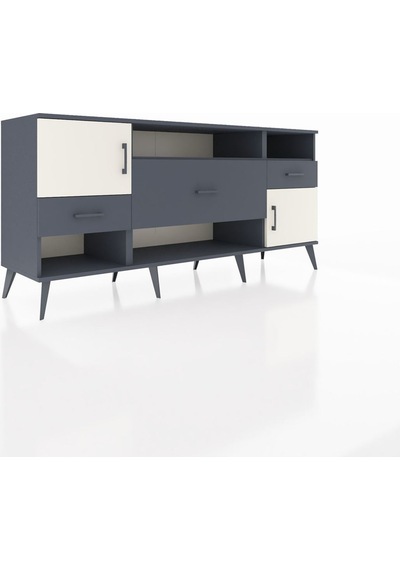 Hyperion Konsol 3 Raflı 3 Çekmeceli 2 Kapaklı 176x44x83 Antrasit-aytaşı/antrasit Aytaşı/antrasit Hyperion Konsol 3 Raflı 3 Çekmeceli 2 Kapaklı 176x44x83 Antrasit-aytaşı/antrasit Aytaşı/antrasit