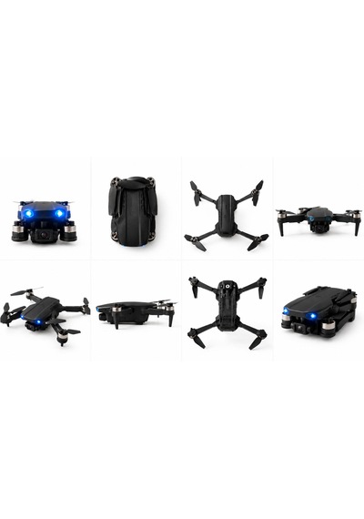 E88pro-e99pro 2.4ghz Katlanbilir Drone 720p Sabit Kalabilme Telefon Tutuculu Kumanda Tek Tuş İniş Kalkış