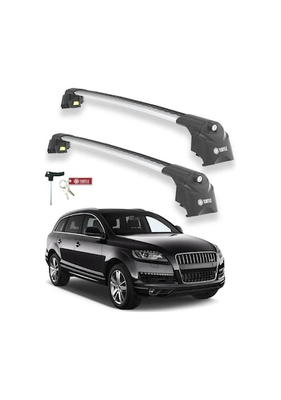 Turtle Audi Q7 4l 2006-2015 Ara Atkı Air2 Gri