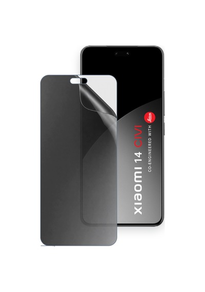 Schitec Xiaomi 14 Cıvı Hayalet Privacy Hidrojel Ekran Koruyucu 01019386