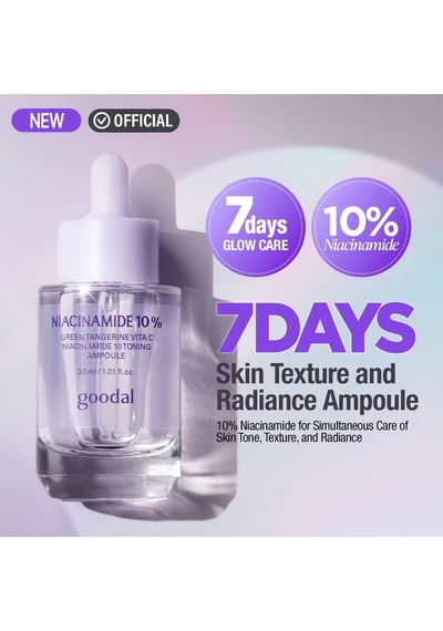 %10 Niacinamide İçerikli Ampul Goodal Green Tangerine Vita C Niacinamide 10 Toning Ampoule