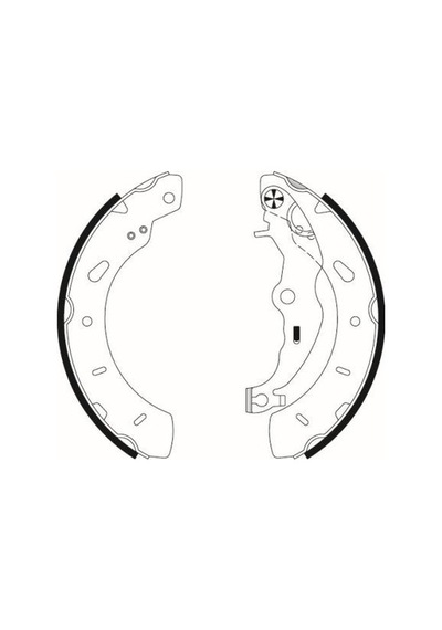 BOSCH 986487796 KAMPANA BALATA FOCUS III 11- B-MAX 12- TOURNEO CO