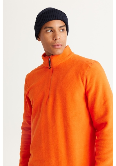 AC&Co / Altınyıldız Classics Anti-Pilling Tüylenme Yapmayan Bato Yaka Erkek Polar Sweatshirt 4A5221100016TRNXXL Turuncu AC&Co / Altınyıldız Classics Anti-Pilling Tüylenme Yapmayan Bato Yaka Erkek Polar Sweatshirt 4A5221100016TRNXXL Turuncu