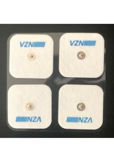 Vzn Çıtçıtlı Tens Pedi Çıtçıtlı Tens Elektrodu 5X5 Cm