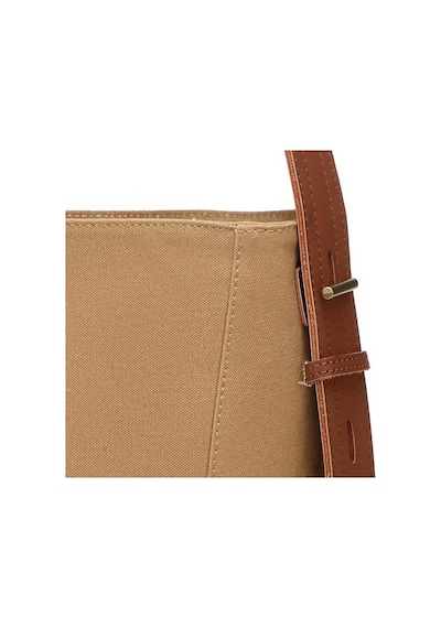 Smart Bags Kanvas Kadın Omuz Çantası Smk Kn-1331 Camel