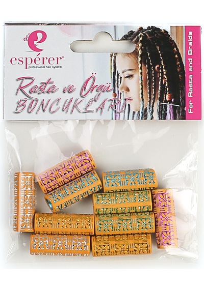 Rasta Ve Örgü Boncuğu - Ob04 Çok Renkli