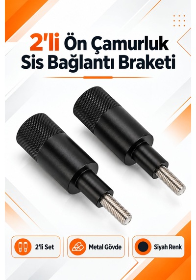 2' Li Set Ön Çamurluk Sis Bağlantı Braketi 1