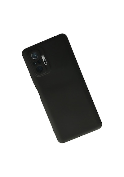 Xiaomi Redmi Note 10 Pro Uyumlu Kılıf Nano İçi Kadife Silikon - Siyah