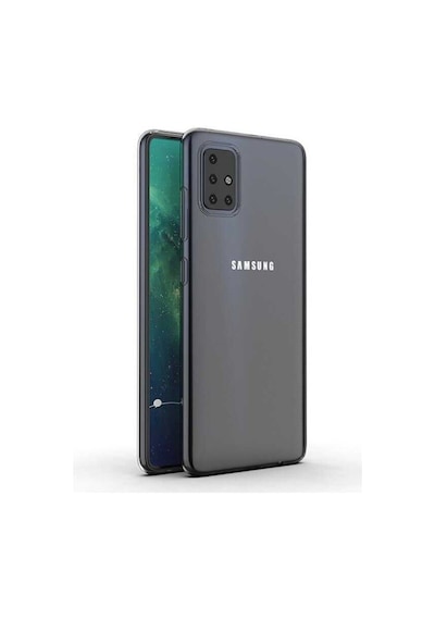 Samsung Uyumlu Galaxy A71 Kaliteli Seffaf Süper Silikon Kilif 407181484