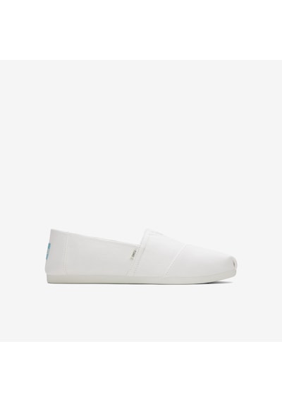 10017679 White Espadril Erkek 10017679 Toms Alpargata Beyaz