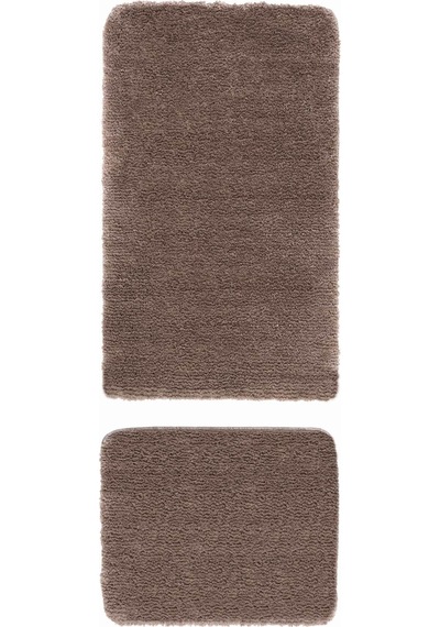 Koza Home Koza Home Segura Peluş Vizon Kaydırmaz Taban Banyo Paspası Vizon