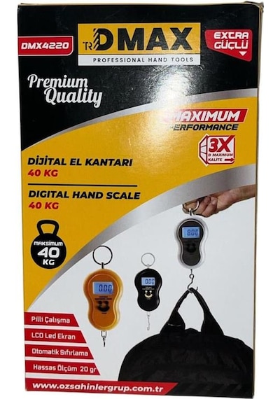 Dmax Dijital El Kantarı 40 Kg Dmx4220