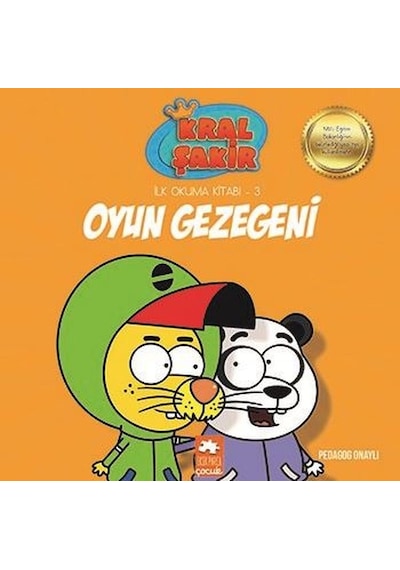 Kral Şakir Oyun Gezegeni-İlk Okuma Kitabı 3 - Varol Yaşaroğlu - Eksik Parça