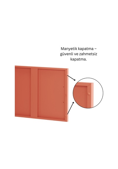Pera Tv Ünitesi, Tv Dolabı,2 Kapaklı, Açık Raflı 100,50 X 40 X 64,50 Cm Ral 3022 Somon Pera Tv Ünitesi, Tv Dolabı,2 Kapaklı, Açık Raflı 100,50 X 40 X 64,50 Cm Ral 3022 Somon