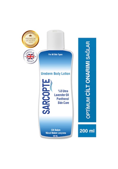 Sarcopte Urederm Yoğun Nemlendirici Onarıcı Ve Yatıştırıcı Bakım Kremi 200 ML