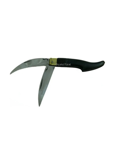 Tosya Küçük Çiftli Testereli Bıçkı Çakı 14 Cm - Plastik Saplı, Ma