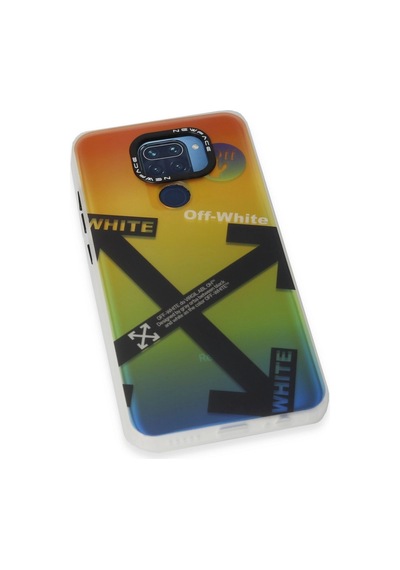 Redmi Note 9 Kılıf Estoril Desenli Kapak - Estoril - 5 Çok Renkli