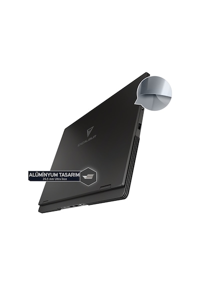 Casper Excalibur Gaming G915.240H-CN60X-C Intel Core i7-240H 24 GB 4 TB SSD 8 GB RTX5060 16" Free Dos Dizüstü Bilgisayar