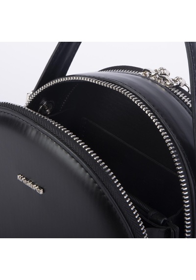 Nas Bag Mini Kadın El Ve Çapraz Çanta Siyah Zra 17x17 Cm