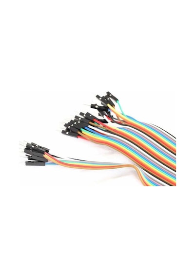 40 Pin Ayrılabilen Erkek - Erkek Jumper Kablo - 30 Cm