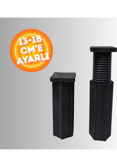 13-18 Cm'e Ayarlanabilir Destek Ayağı Orta Ayak Yükseltilebilir Koltuk Mobilya Orta Ayağı Çok Renkli Diğer