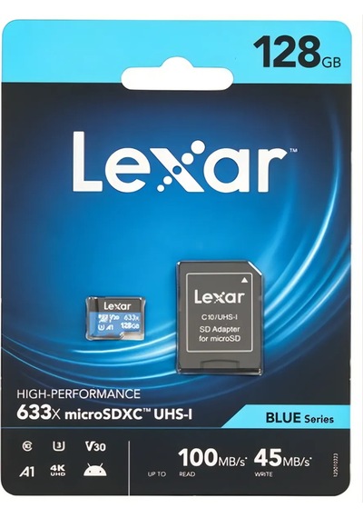 Lexar Micro Sd 128 Gb Yüksek Performanslı 633x Hafıza Kartı 388338654