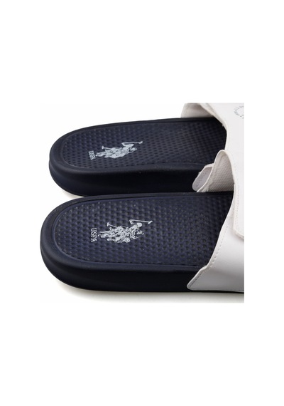 U.S. Polo Assn. U.S.Polo Assn. Wirtz 2Fx Erkek Terliği 101150645 Beyaz
