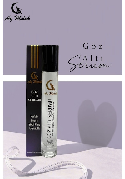 Ay Melek Göz Altı Ve Göz Çevresi Morluk ve Torbalanma Karşıtı Nemlendirici Roll-On Serum 10 ML